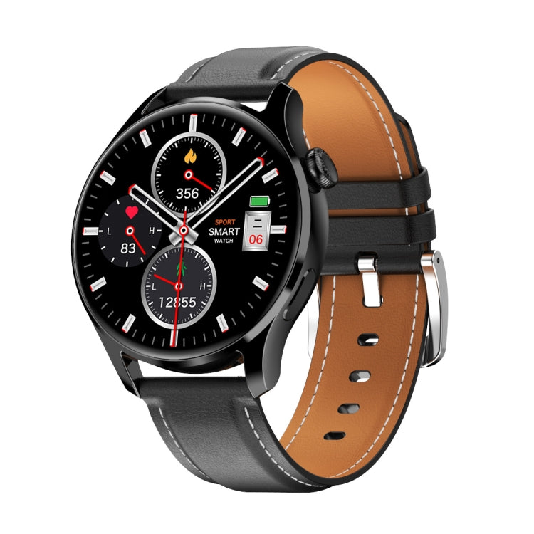 HD3 1.32 Inch Heart Rate Monitoring Smart Watch with Payment Function, Black Steel, Silver Steel�...