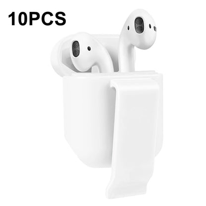10 PCS Portable Headset Waist Hanging Protective Cover, Suitable For AirPods 2, Waist Hanging Nav...