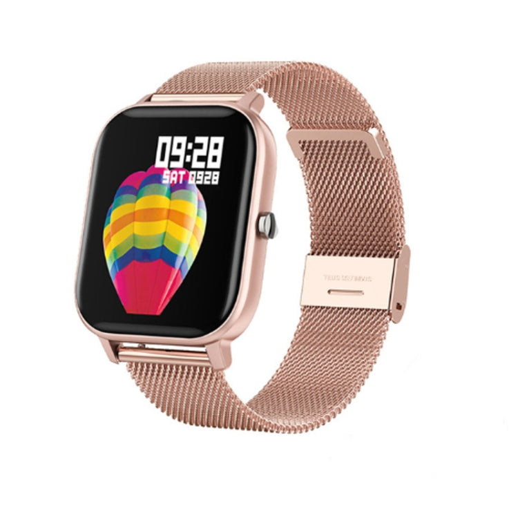 P8 1.4 Inch Heart Rate Blood Pressure Monitoring Smart Watch, Blue, Black, Pink, Gold, Silver Gra...
