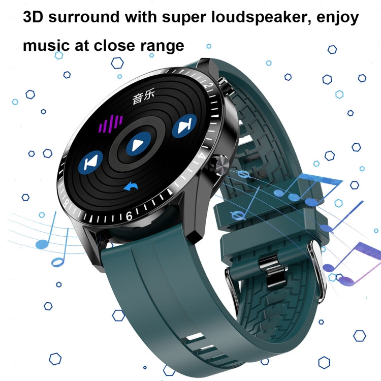 I9 1.5 Inch Heart Rate/Blood Pressure/Blood Oxygen Monitoring Watch, Color: Silver Steel, Black, ...
