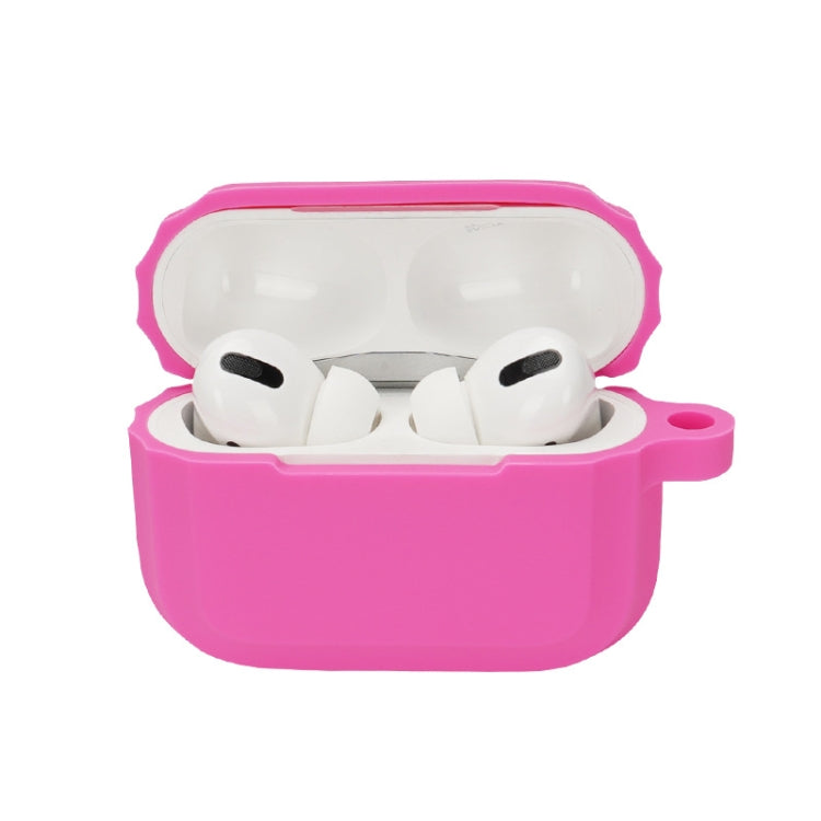 Bluetooth Earphone Soft Silicone Case, For AirPods Pro (Rose Red), For AirPods Pro (Sapphire)����...