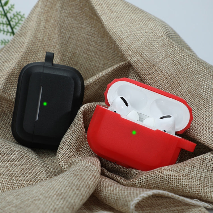 Bluetooth Earphone Soft Silicone Case, For AirPods Pro (Rose Red), For AirPods Pro (Sapphire)����...