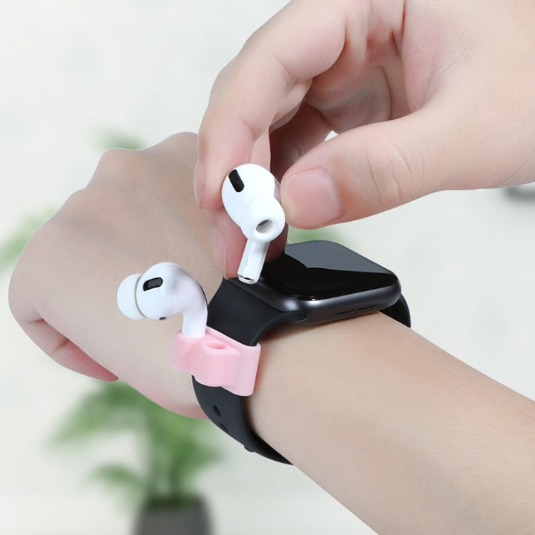 Bluetooth Earphone Silicone Cover Set For AirPods 3, 5 PCS/Set White, 5 PCS/Set Mint Green�������...