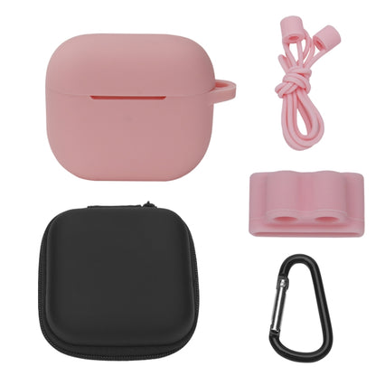 Bluetooth Earphone Silicone Cover Set For AirPods 3, 5 PCS/Set White, 5 PCS/Set Mint Green�������...