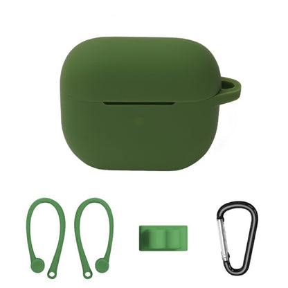 Bluetooth Earphone Silicone Cover Set For AirPods 3, 5 PCS/Set White, 5 PCS/Set Mint Green�������...