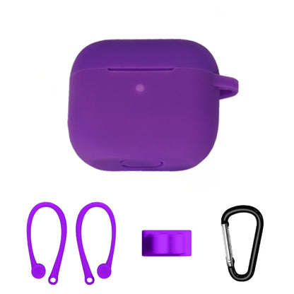 Bluetooth Earphone Silicone Cover Set For AirPods 3, 5 PCS/Set White, 5 PCS/Set Mint Green�������...