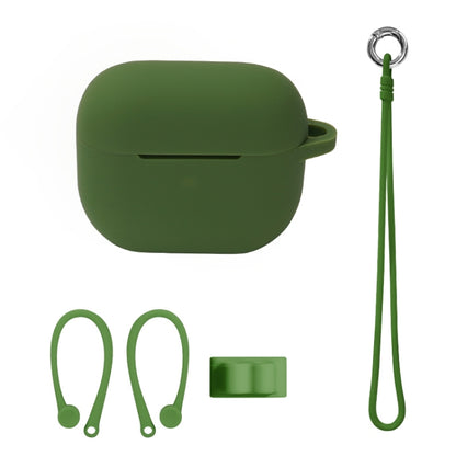 Bluetooth Earphone Silicone Cover Set For AirPods 3, 5 PCS/Set White, 5 PCS/Set Mint Green�������...