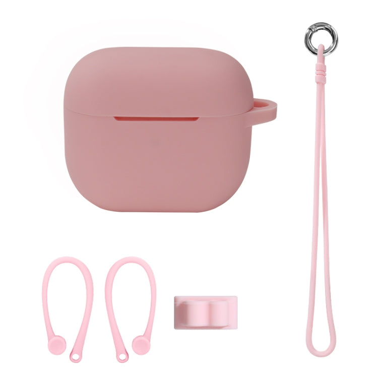Bluetooth Earphone Silicone Cover Set For AirPods 3, 5 PCS/Set White, 5 PCS/Set Mint Green�������...