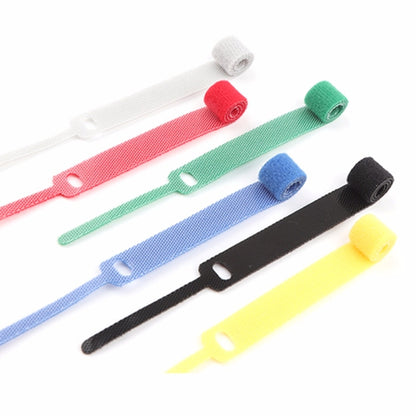 50 PCS Needle Shape Self-adhesive Data Cable Organizer Colorful Bundles, 10 x 130mm, 12 x 115mm��...