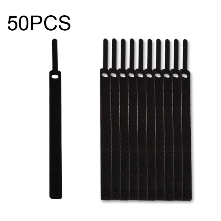 50 PCS Needle Shape Self-adhesive Data Cable Organizer Colorful Bundles, 10 x 130mm, 12 x 115mm��...