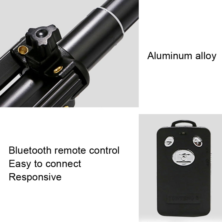 YUNTENG Selfie Stick Tripod Bluetooth Remote Control Camera Stand, 1688 Black, 1688 Pink)��������...