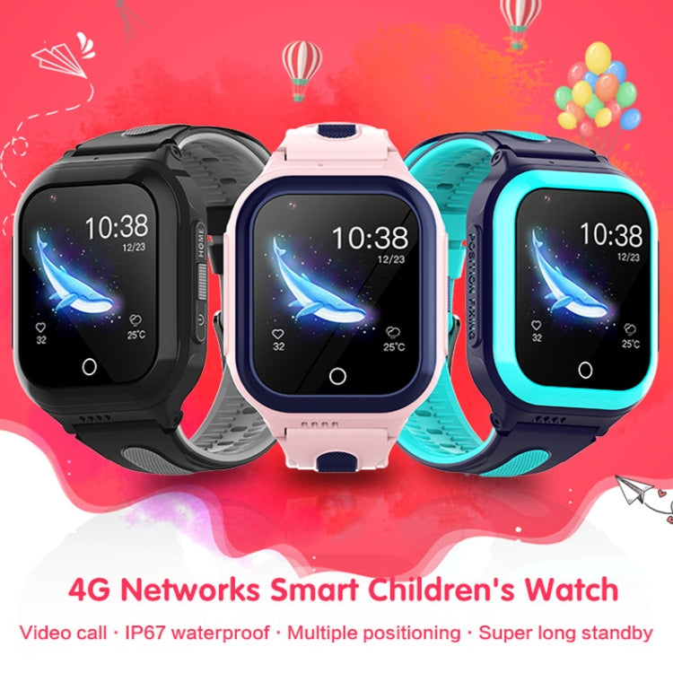 DF70 1.4 Inch 4G GPS + WIFI + LBS Positioning Children Calling Watch With SOS Function, Pink, Blu...