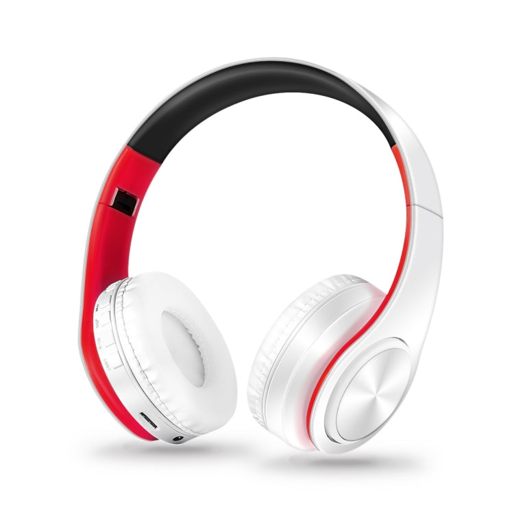 LPT660 Bluetooth Wireless Headset HIFI Stereo Sports Headphones, LPT660 (White Orange)�����������...