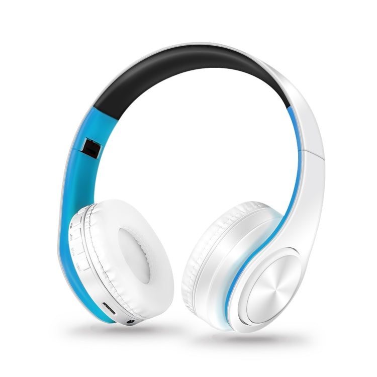 LPT660 Bluetooth Wireless Headset HIFI Stereo Sports Headphones, LPT660 (White Orange)�����������...