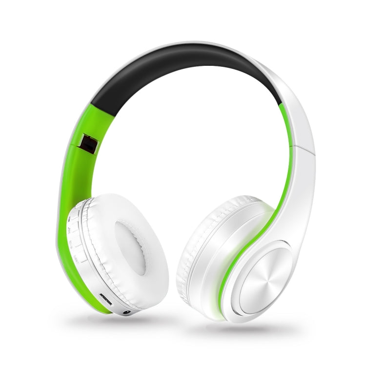 LPT660 Bluetooth Wireless Headset HIFI Stereo Sports Headphones, LPT660 (White Orange)�����������...
