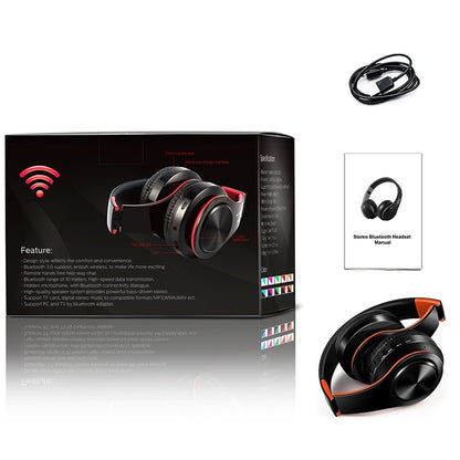 LPT660 Bluetooth Wireless Headset HIFI Stereo Sports Headphones, LPT660 (White Orange)�����������...