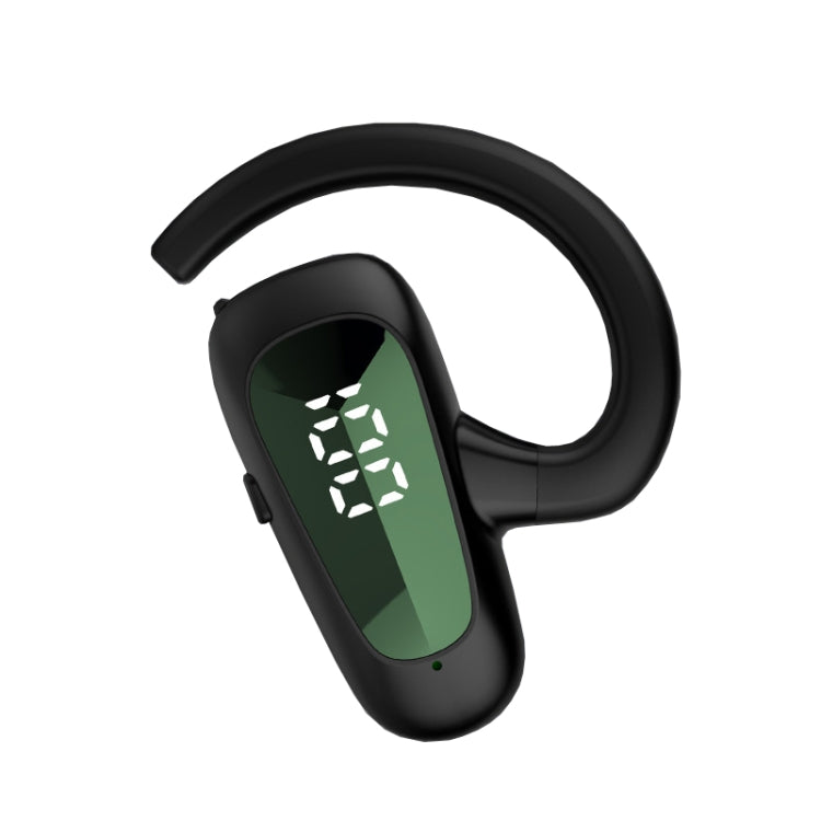 Bone Conduction Concepts Digital Display Stereo Bluetooth Earphones, Style:, Single Ear����������...
