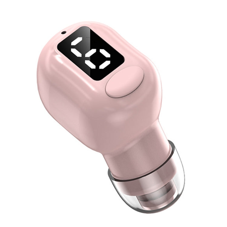 M5 Digital Display Bluetooth Headset Mini In-ear Invisible Headphones, M5 Pink, M5 Green, M5 Blac...
