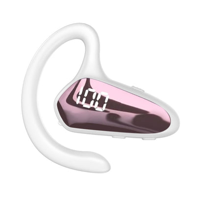 YX02 With Digital Display Hanging Ear Bone Conduction Bluetooth Headset, YX02 Black, YX02 Grey���...