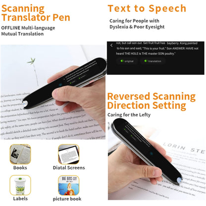 X2 International Version Multilingual Translation Pen Offline Learning Scanning Pen 112 Languages