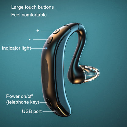 M-800 Left and Right Rotation Business Stereo Bluetooth Earphone, M-800 White, M-800 Black�������...