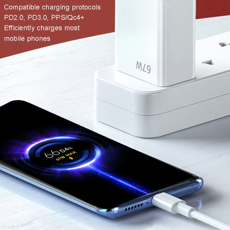 For Xiaomi / Redmi Phone 67W Charger Universal Phone Charging Head US Plug, Style:, Charger������...