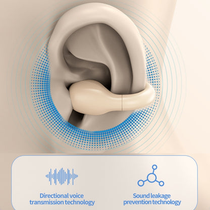 M10 IPX5 Waterproof Ear Clip Bluetooth Earphones, Style:, M10 Single Black, M10 Single White�����...