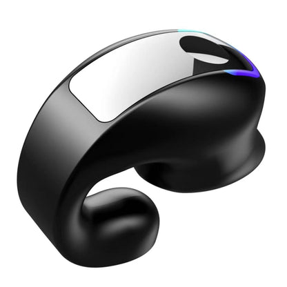 GD28 IPX4 Waterproof Single-ear Lightweight Clip Ear Bluetooth Earphone, GD28 Single Black�������...