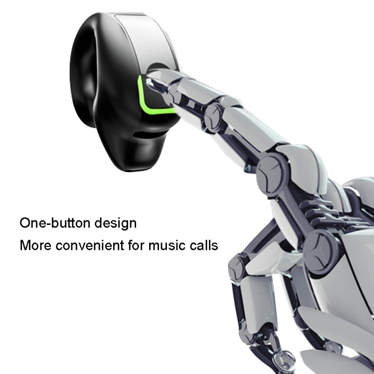 GD28 IPX4 Waterproof Single-ear Lightweight Clip Ear Bluetooth Earphone, GD28 Single Black�������...