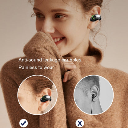GD28 IPX4 Waterproof Single-ear Lightweight Clip Ear Bluetooth Earphone, GD28 Single Black�������...