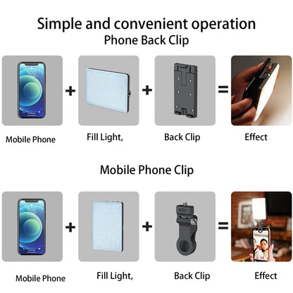 5W Mobile Phone Fill Light Live Broadcast Pocket Light, V11, V11SE, V11RGB