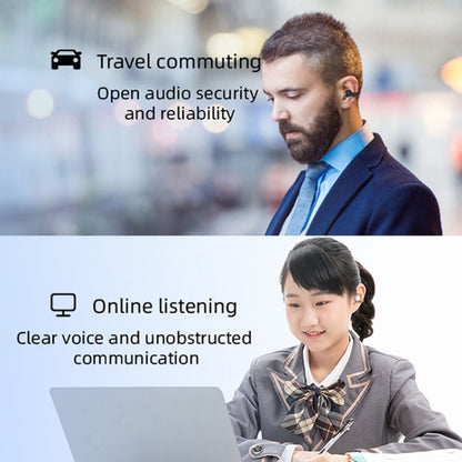 M-S8 Wireless Stereo Single Ear Clip-on Bluetooth Earphone, M-S8 Single Black, M-S8 Single Gray��...