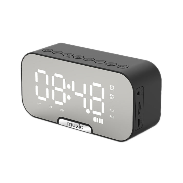 Outdoor Portable Card Bluetooth Speaker Small Clock Radio, Q5 Black 1400mAh, Q5 White 1400mAh