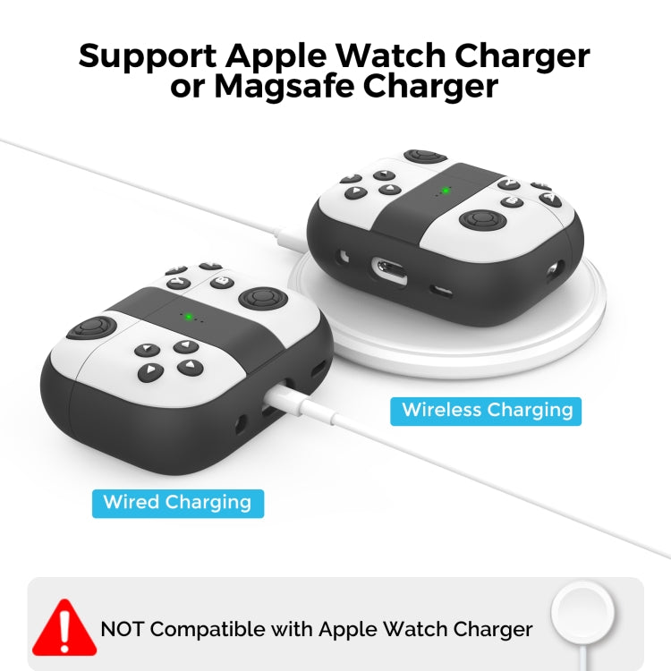 For AirPods Pro 2 AhaStyle PT-JY08 Split Silicone Cartoon Earphone Protective Case���������������...