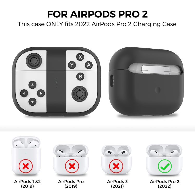 For AirPods Pro 2 AhaStyle PT-JY08 Split Silicone Cartoon Earphone Protective Case���������������...