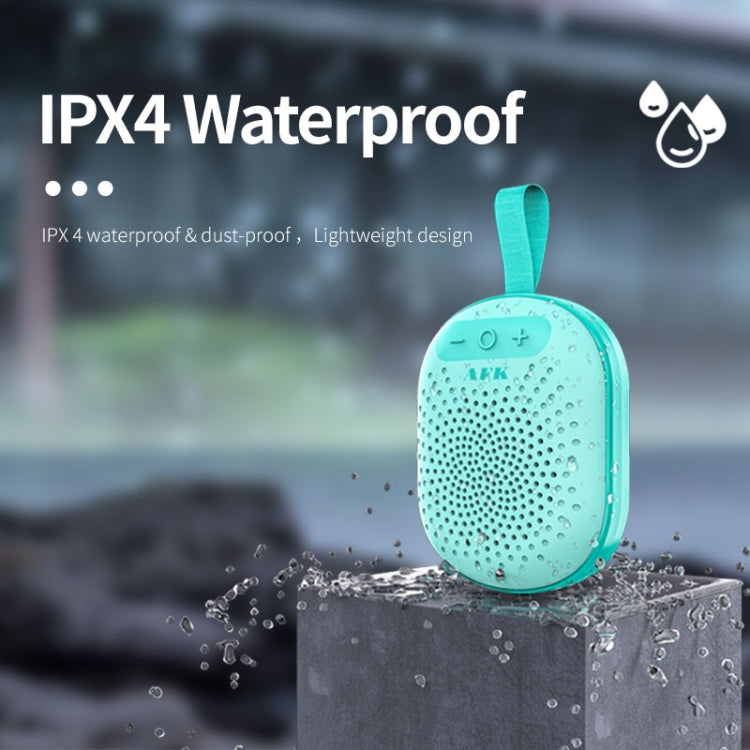 AFK BT-513 TWS Mini Portable RGB Light Bluetooth Speaker 3D Sound Effect Waterproof Bluetooth Aud...