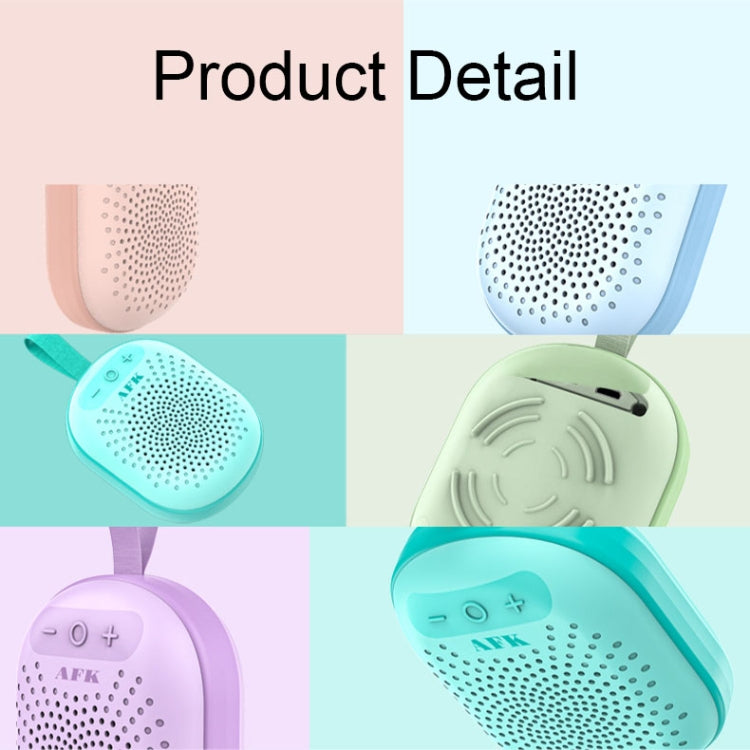 AFK BT-513 TWS Mini Portable RGB Light Bluetooth Speaker 3D Sound Effect Waterproof Bluetooth Aud...