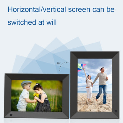 JT101F-C01 10.1-Inch Smart Touch Electronic Photo Frame With Human Sensor Function, US Plug������...