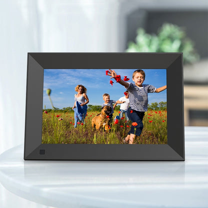 JT101F-C01 10.1-Inch Smart Touch Electronic Photo Frame With Human Sensor Function, US Plug������...