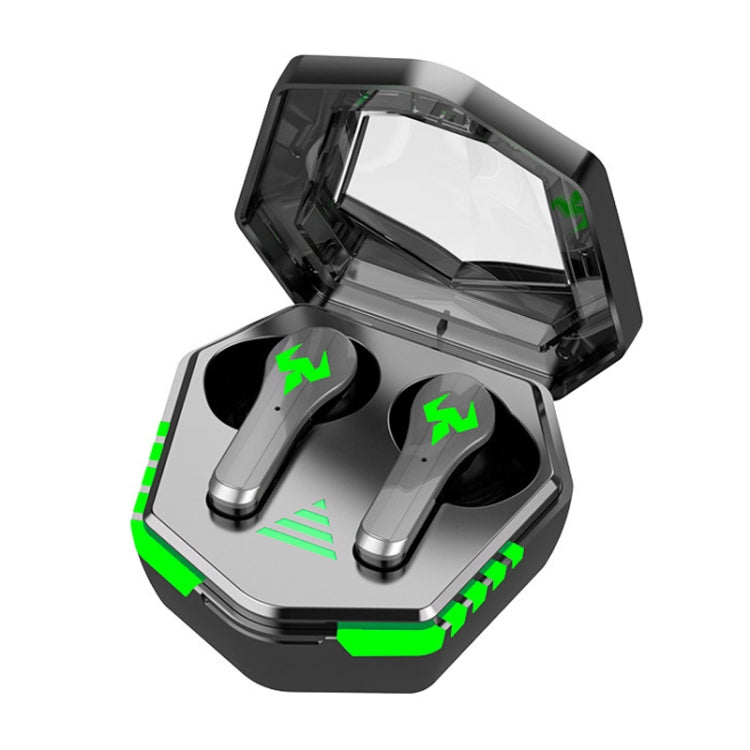 N35 TWS Colorful Light In-Ear Low Latency Wireless Bluetooth Game Earphones, Digital Display�����...