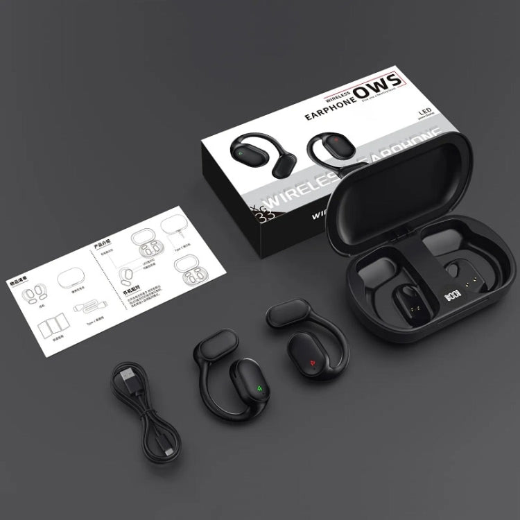 Ear-Hook Bone Conduction Waterproof Bluetooth Earphone