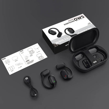 Ear-Hook Bone Conduction Waterproof Bluetooth Earphone