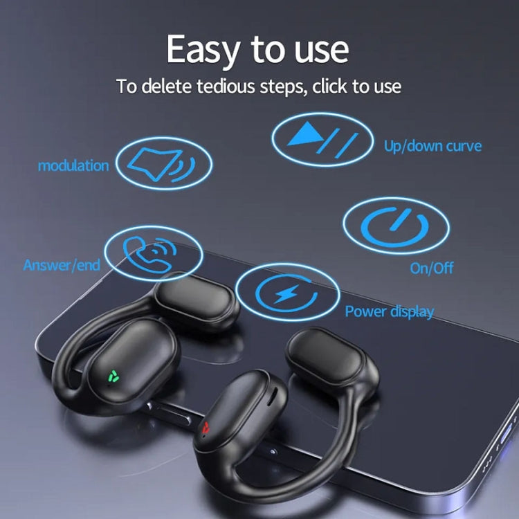 Ear-Hook Bone Conduction Waterproof Bluetooth Earphone