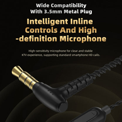 CVJ In-Ear Wired Gaming Earphone, White, Black, Blue, Green, With Mic White, With Mic Black������...