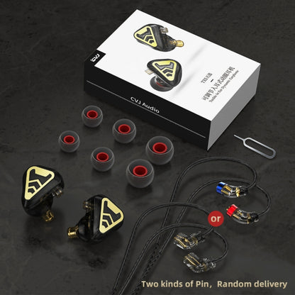 CVJ In-Ear Wired Gaming Earphone, White, Black, Blue, Green, With Mic White, With Mic Black������...
