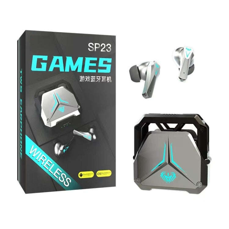 SP23 TWS Wireless Earphones Game Headset Noise Reduction HIFI Stereo Earbuds, OPP Bag������������...