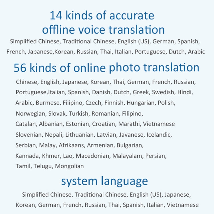 P40 Multi-country Smart Translator Simultaneous Interpretation Photo Offline Translation Recordin...