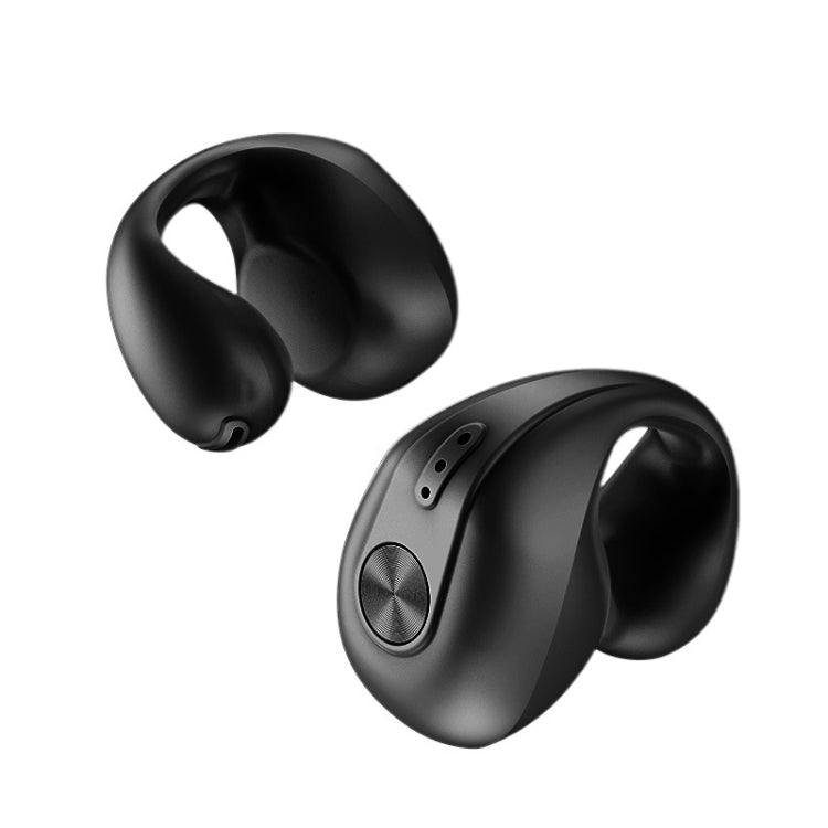 Dual Ear Bone Conduction Wireless Bluetooth Earphones Ear Clip Wear Mini Sport, Dual Ear (Pink)��...