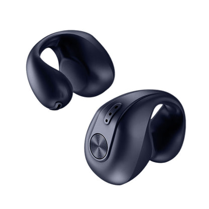 Dual Ear Bone Conduction Wireless Bluetooth Earphones Ear Clip Wear Mini Sport, Dual Ear (Pink)��...