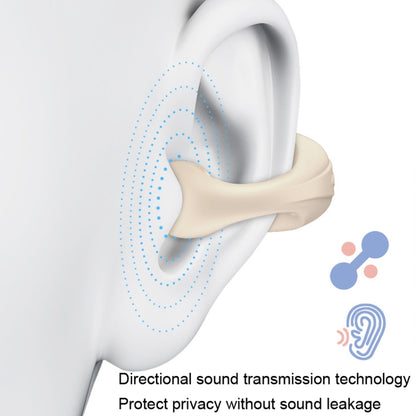 Dual Ear Bone Conduction Wireless Bluetooth Earphones Ear Clip Wear Mini Sport, Dual Ear (Pink)��...